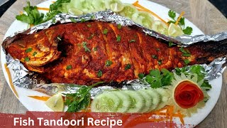 Fish Tandoori Recipe In Oven  How To Make Tandoori Fish At Home  ‎themixupkitchen [upl. by Tella118]