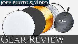 Neewer 43 Inch 5In1 Photography Lighting Reflector  Gear Review [upl. by Atenek471]