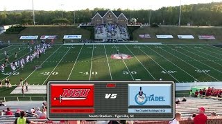 NGU Football 2016  North Greenville vs The Citadel [upl. by O'Reilly171]