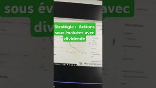 Stratégie dividende et action sous évaluées dividende trading finance investiment [upl. by Bendicta]