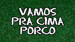 Vamos Pra Cima Porco  Letras  Mancha Verde  Torcida do Palmeiras [upl. by Alekat56]