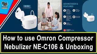 How to Use the OMRON CompAir C801 Compressor Tabletop Nebulizer System [upl. by Claudelle]