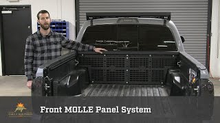 How to Install Front Bed Molle for 20052023 Toyota Tacoma  Cali Raised [upl. by Nomelif]