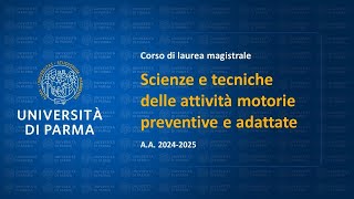 Corso di laurea in Scienze e tecniche delle attività motorie preventive e adattate  aa 202425 [upl. by Lepine]