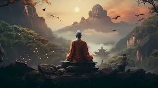 Calm Mountain  PEACEFUL SOUNDS  MONK MEDITATION  MEDITATIVE MUSIC  MUSIC FOR YOGA  2024 [upl. by Nogras940]