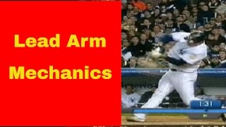 Baseball amp Softball Hitting Mechanics  Role of the Lead Arm in a High Level Swing– Batspeedcom [upl. by Leahcimauhsoj]