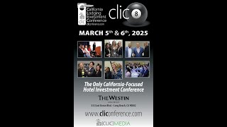 California Lodging Investment Conference CLIC 8 with Dr Suzanne Bagnera FIU [upl. by Bethena]