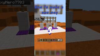 how to make a one way door in Minecraft [upl. by Lectra]