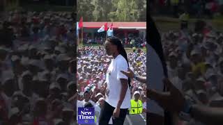 Bruce Melodie and Bwiza perform hit song ‘Ogera’ for RPF Inkotanyi supporters [upl. by Merlina]