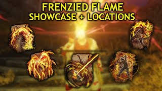 Elden Ring  Frenzied Flame Incantations Locations amp Showcase  How and where to find the spells [upl. by Ylehsa502]