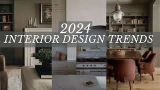 INTERIOR DESIGN TRENDS OF 2024 [upl. by Renault]