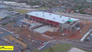 Queensland State Netball Centre currently under construction for completion early 2019 [upl. by Marga961]