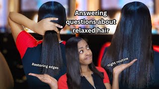 All you NEED to know about RELAXERS amp RELAXED HAIR PT 2  Health Relaxed Hair Tips At Home Relaxers [upl. by Currie]