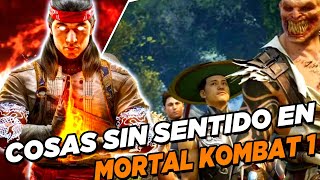 COSAS QUE NO TIENEN SENTIDO EN MORTAL KOMBAT 1 🤔 [upl. by Naut]