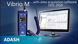 Adash A4900 Vibrio M  Vibration Meter Data Collector Vibration Analyzer EN [upl. by Alaunnoif]