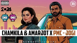 Chamkila amp Amarjot 2024 Ai Remix  Jogi  Panjabi MC Dj Song [upl. by Sothena]