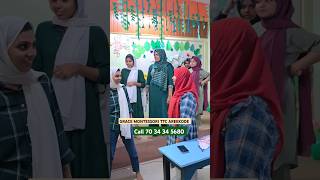 CLASSROOM ACTIVITYGRACE MONTESSORI TTC AREEKODE OFFLINE montessorittc [upl. by Juta]