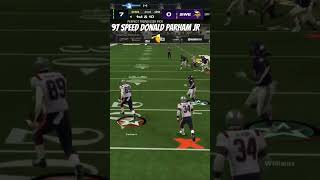 FREE DONALD PARHAM JR madden24 gameplay shorts fypnfl football madden [upl. by Tijnar820]