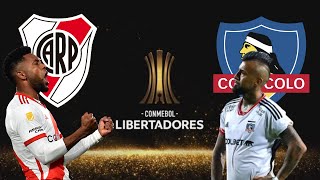 COLOCOLO x RIVER PLATE  CONMEBOL LIBERTADORES 2024 [upl. by Cesya]