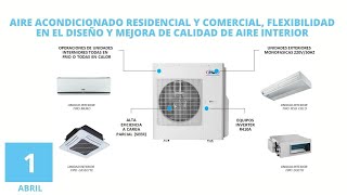 Seminario Aire Acondicionado Flexibilidad en el Diseño y Mejora en la Calidad de Aire Interior [upl. by Ycinuq]