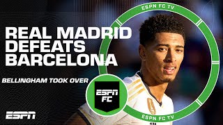 Jude Bellingham TOOK OVER 👏 Reacting to Real Madrids 21 win over Barcelona  ESPN FC [upl. by Alyt]