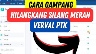 Solusi Silang Merah Verval Ptk  Mudah  Terbaru [upl. by Adaran]