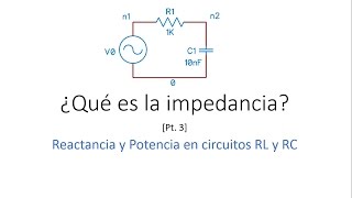 ¿Qué es la Impedancia Pt3 Reactancia y Potencia en Circuitos RL y RC [upl. by Sissel258]