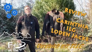 Review Carinthia ILG Loden Jacke  noch besser als die TLLG für Herbst Winterwanderungen [upl. by Arihsaj329]