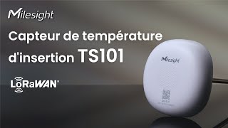 Capteur de température dinsertion TS101 Français [upl. by Mitinger357]