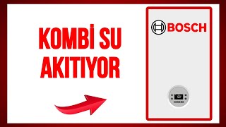 Bosh Kombi Tahliye Borusundan Su Akıtıyor  Kombi Su Damlatıyor [upl. by Lemire933]