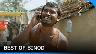 Best Of Binod From Panchayat  Prime Video India [upl. by Yarg763]