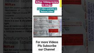 nitrofurantoin 100mg review in telugu medicine [upl. by Eninahs507]