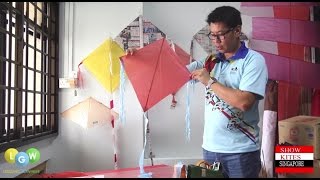 How to Make a Kite from Plastic Bags [upl. by Aihsenrad607]