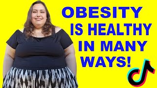 Fat Activist Bombs At Explaining the Benefits of Obesity  TikTok Cringe [upl. by Odnam]