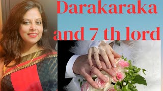 Darakaraka and the 7 th lord position in all houses marriage and astrology part 2 [upl. by Nosyrb34]