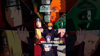 akatsuki ke members jo abhi bhi jinda hai  akatsuki members are alive  Naruto shorts shortsfeed [upl. by Ahtinak793]