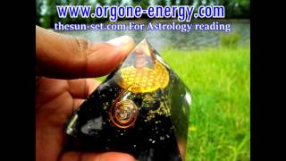 Orgone Pyramid with Black Tourmaline For Reiki Clearing Feng Shui amp Learn The Benefits amp How to [upl. by Nalrah]