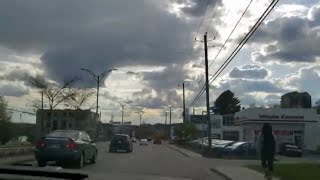 sortie en voiture dans des villages canadienSheerbrookeQuébecCanada [upl. by Jelena]