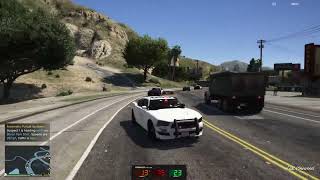 Mirror Park Police Chase GTA 5 LSPDFR [upl. by Anglo]