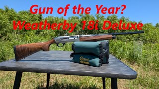 Weatherby 18i Deluxe 20 Ga Pheasant  Dove Gun of the Year [upl. by Aicen]