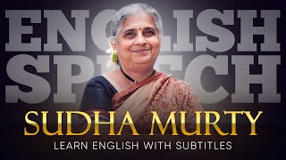 ENGLISH SPEECH  SUDHA MURTY Discipline and Success English Subtitles [upl. by Nol]