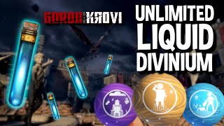 HOW To GET UNLIMITED LIQUID DIVINIUM in GOROD KROVI [upl. by Namurt937]