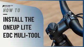 How To install the Oneup Lite EDC MuliTool on Priority Bikes [upl. by Hardwick]