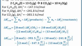 CHEMISTRY 101  Standard enthalpies of formation and reaction [upl. by Dotson]