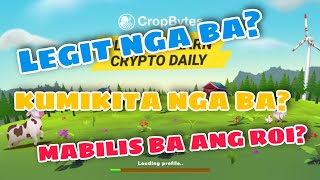 Cropbytes Honest Opinion amp Review TAGALOG Legit nga ba Kikita ka nga ba Mabilis nga ba and ROI [upl. by Lucania]