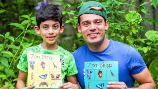 Jason y Alex visita un zoológico  Videos de animales para niños [upl. by Kahle]