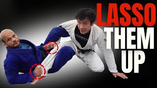 3 Powerful LASSO GUARD Attacks Every  BJJ Practitioner Must Have [upl. by Anohs92]