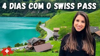 ROTEIRO perfeito da SUÍÇA  O que FAZER em 4 dias de Swiss Pass Travel [upl. by Marilou]