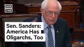 Bernie Sanders Calls Out Oligarchies in the US [upl. by Penelope]