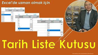 Excel Tarih Seçilen Liste Kutusu [upl. by Ademla9]